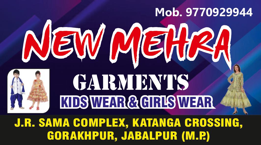 NEW MEHRA GARMENTS